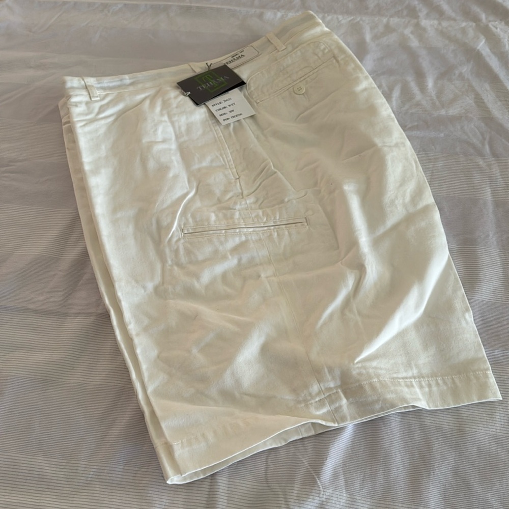 TEHAMA shorts golf , tennis size 38W white